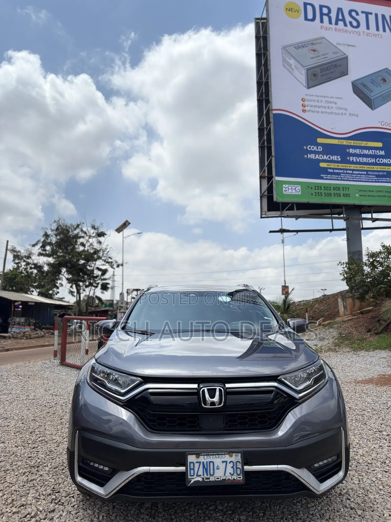 Honda CR-V Touring AWD 2019 Silver
