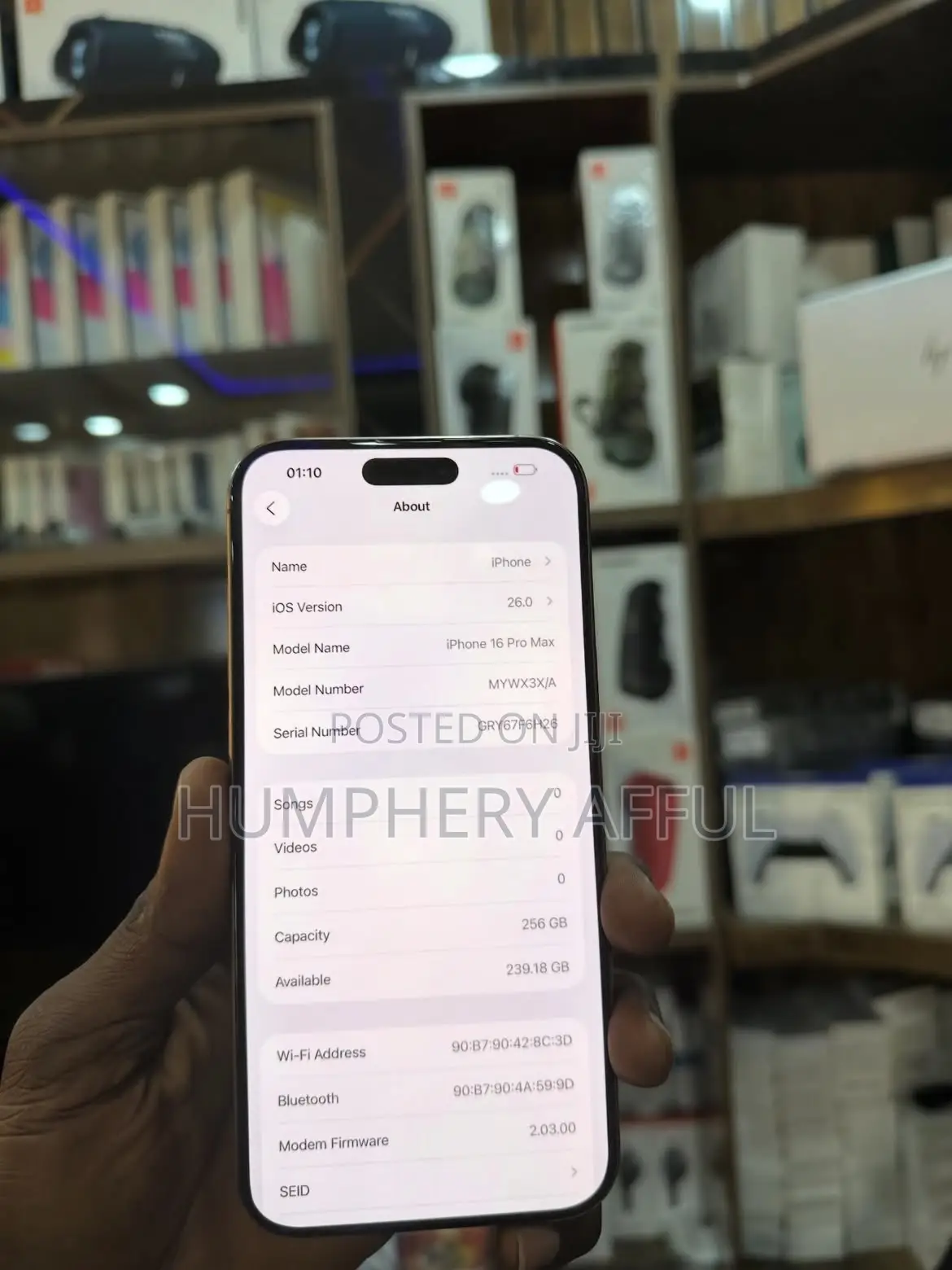 Apple iPhone 16 Pro Max 256 GB Gold