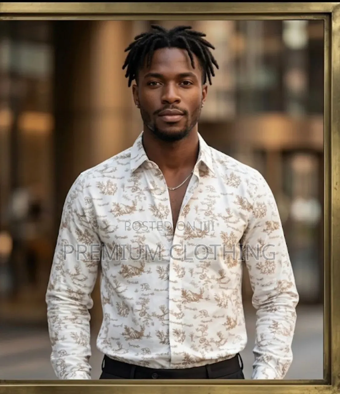 Buttoned Long Sleeve Shirt
