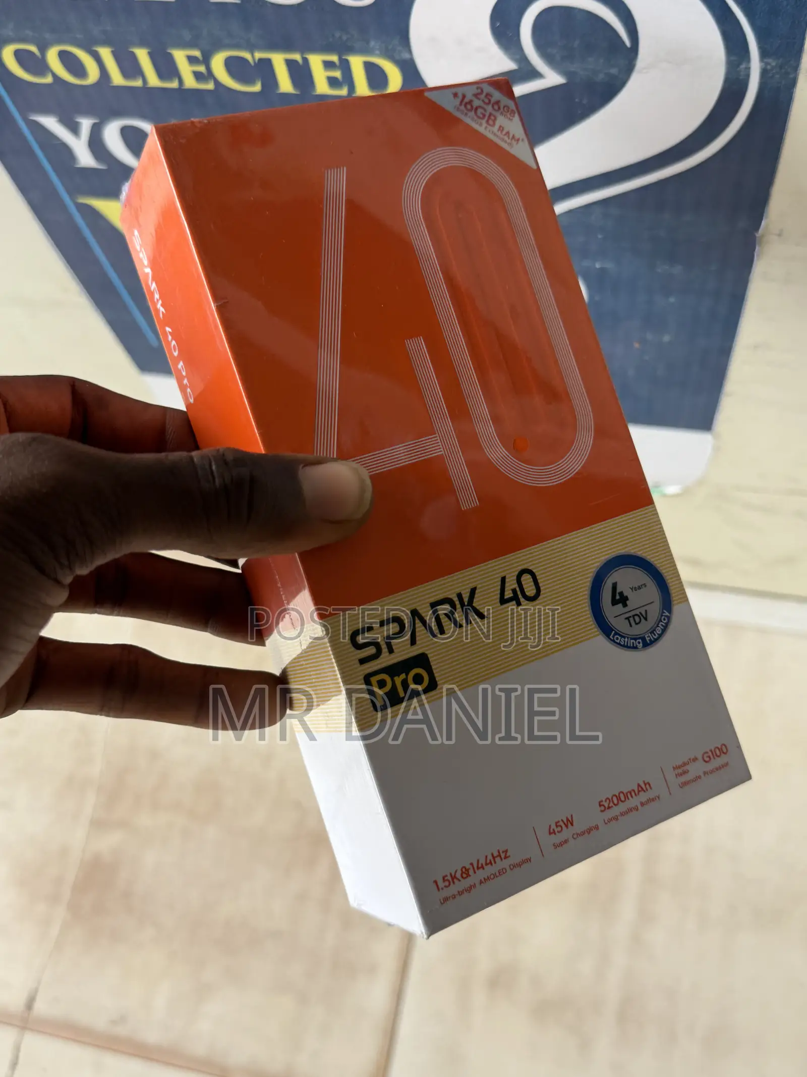 New Tecno Spark 40 Pro 256 GB White