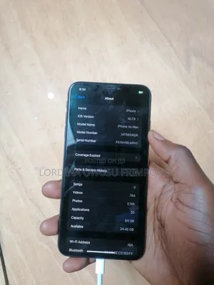 Apple iPhone XS Max 64 GB Black