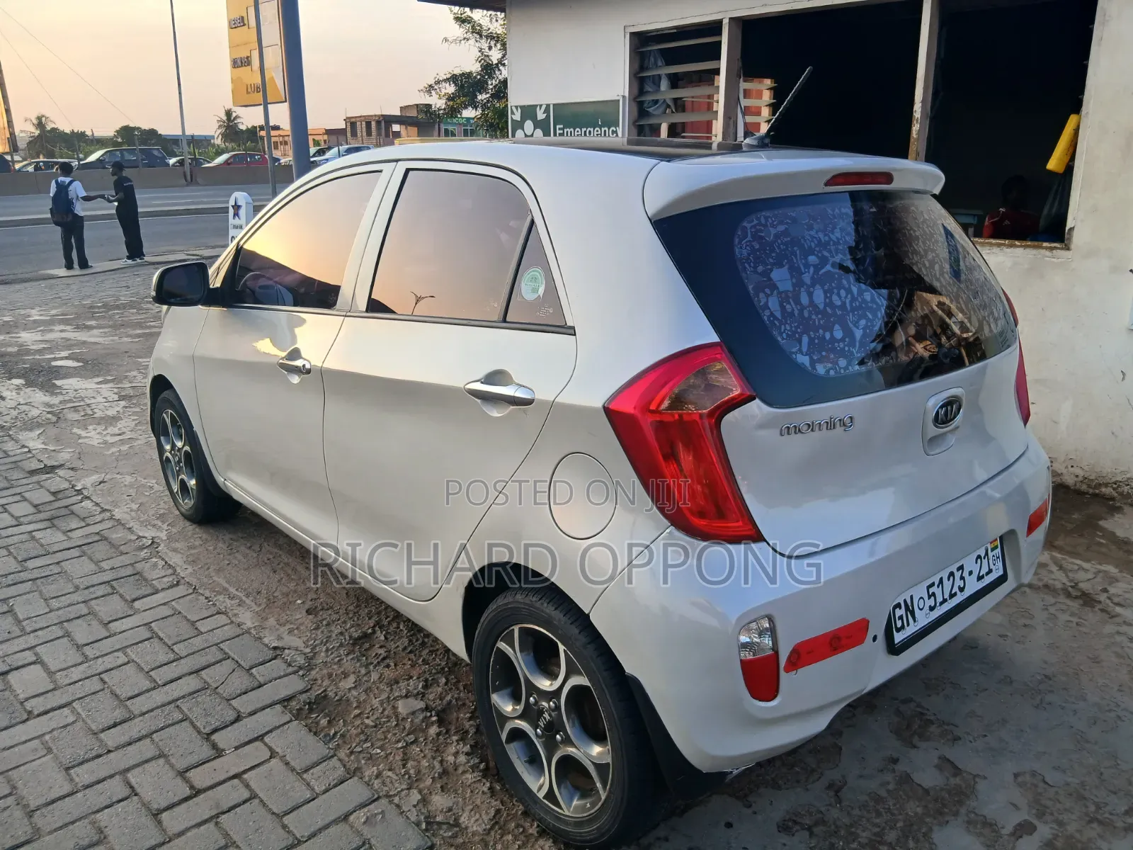 Kia Morning 2012 Off white