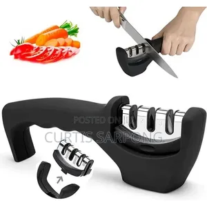 Kitchen Knife Accessory. Sharpener