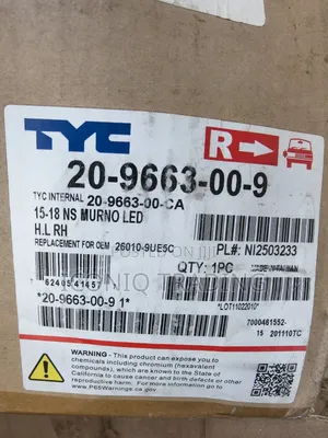 Nissan Murano Right Side Led Headlight for 2015-2018 Models