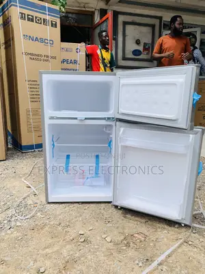 Amazing  Deal on Pf-235t Double Door Mini Fridge Pearl