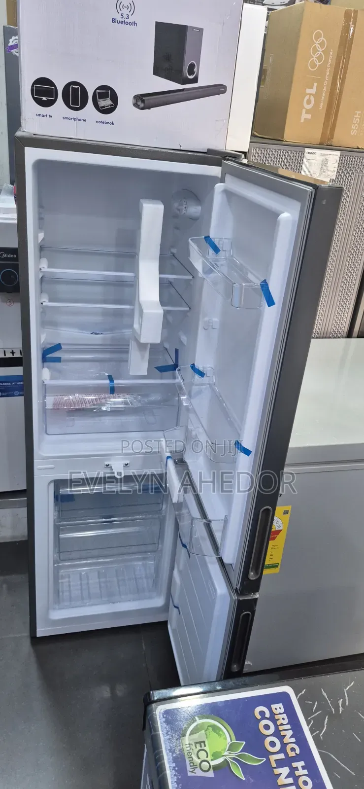 Wonderful Nexon Bottom Freezer 157l Double Door for Sale