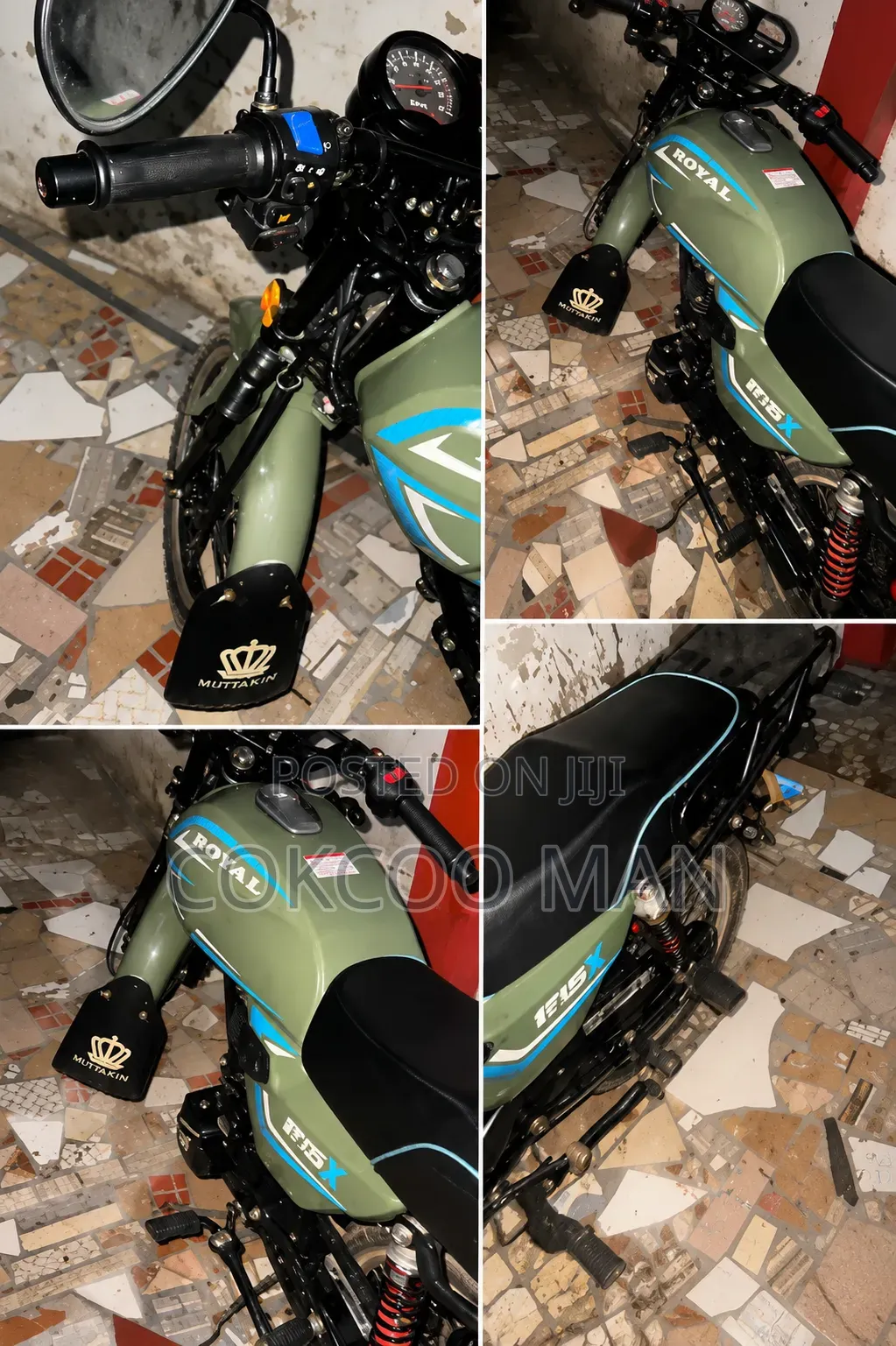 New Royal RY125 2026 Green