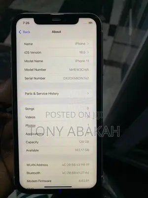 Apple iPhone 11 128 GB White