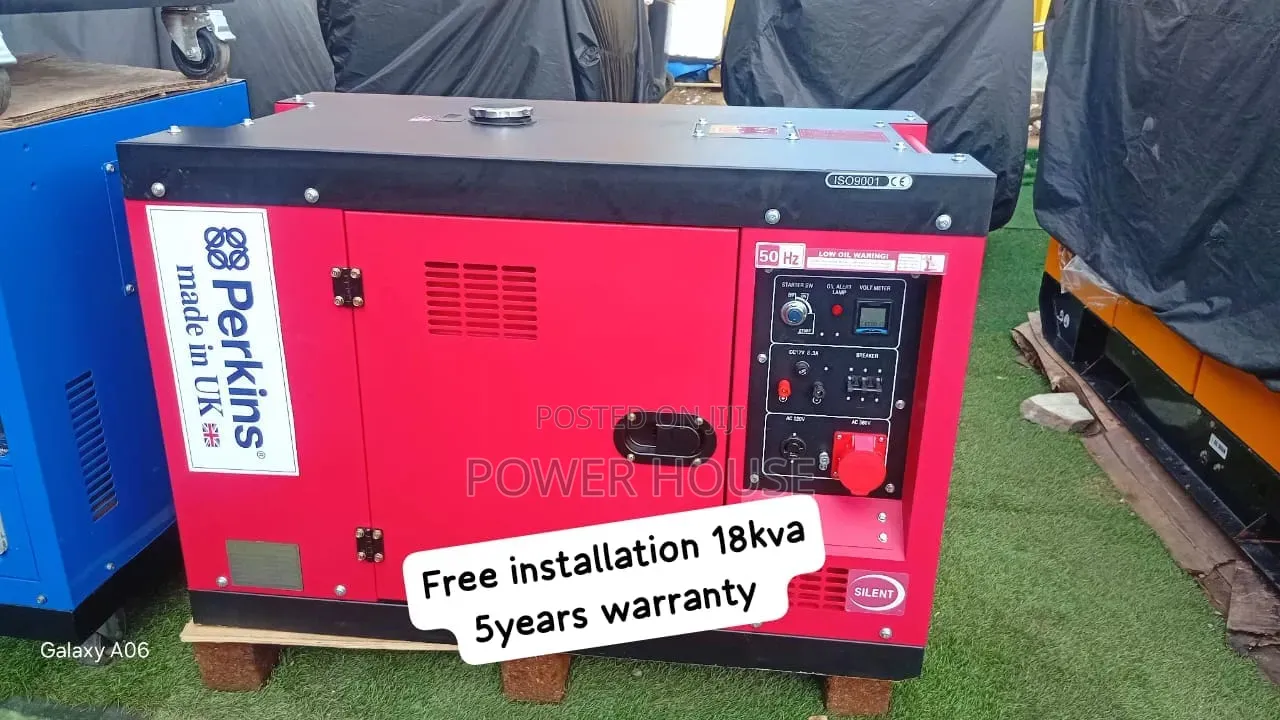 Keep Your Business Running With the Perkins 18kva Diesel Generator
