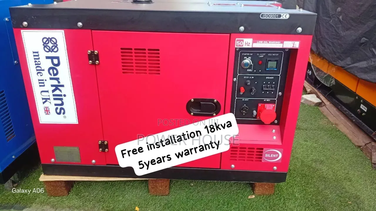 Perkins 18kva Diesel Generator – Fuel Efficient, Powerful Dependable