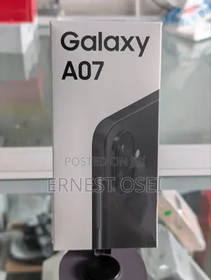 New Samsung Galaxy A07 128 GB Black