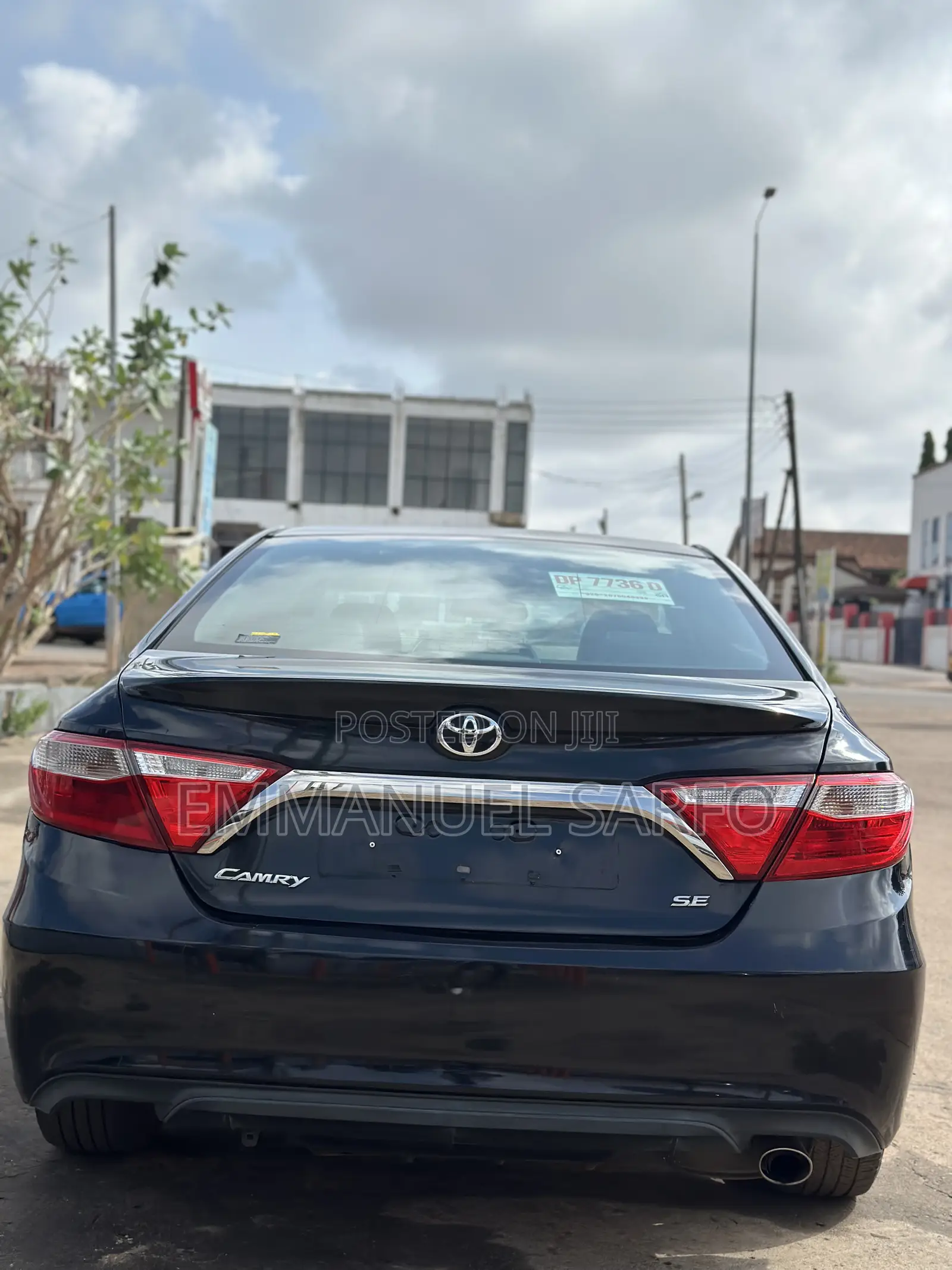 Toyota Camry SE 4dr Sedan (2.5L 4cyl 6A) 2016 Black