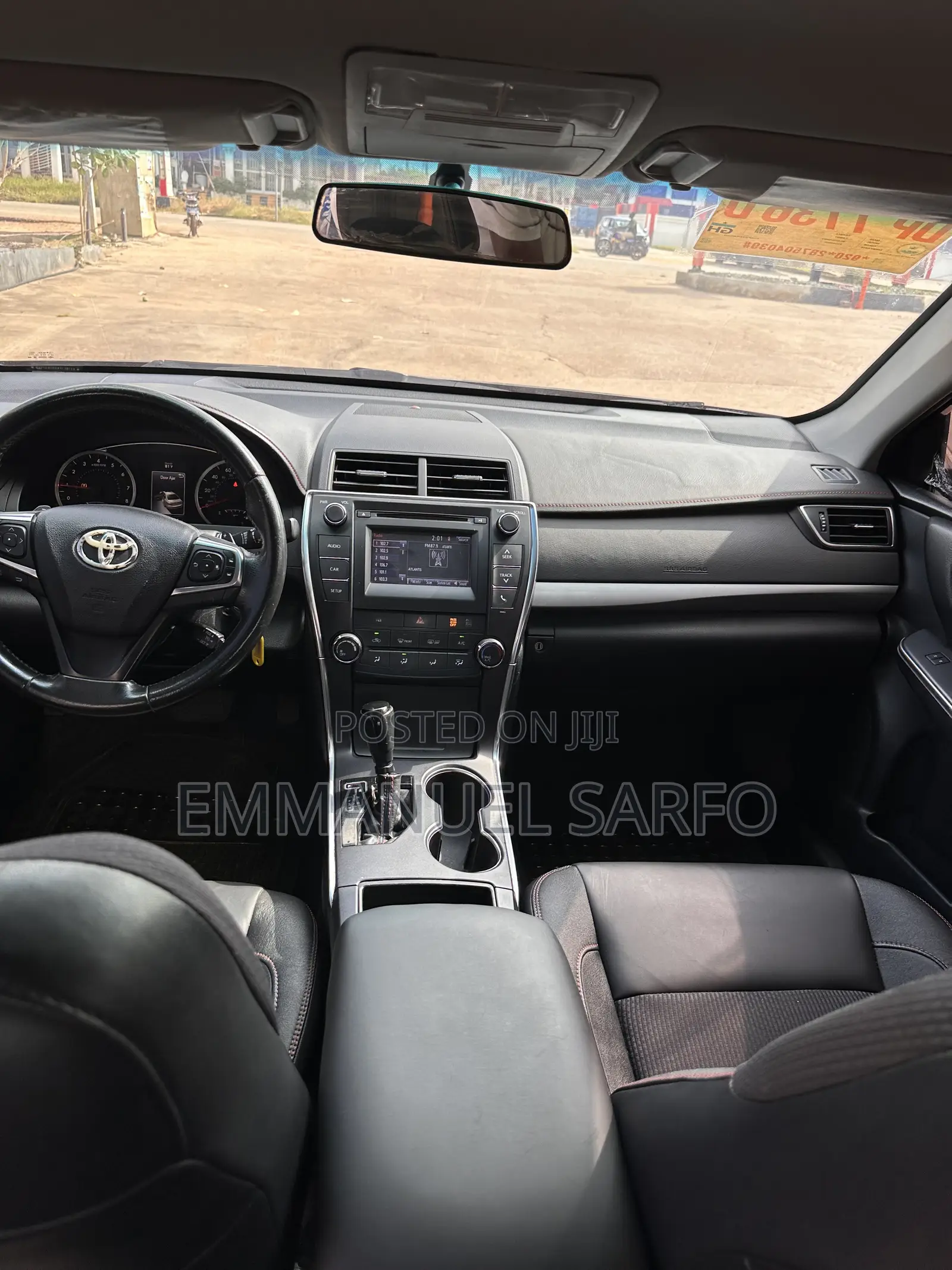 Toyota Camry SE 4dr Sedan (2.5L 4cyl 6A) 2016 Black