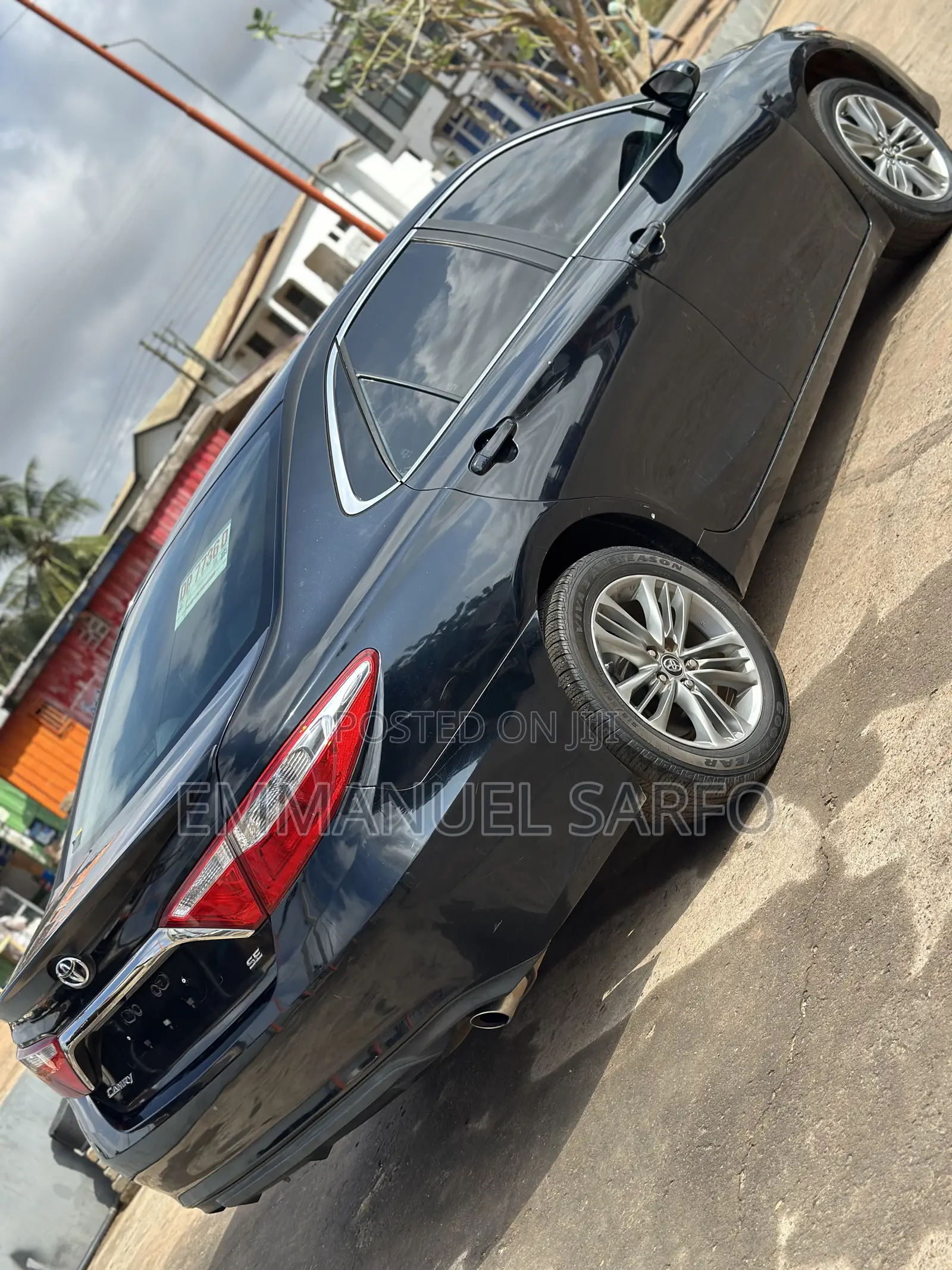 Toyota Camry SE 4dr Sedan (2.5L 4cyl 6A) 2016 Black