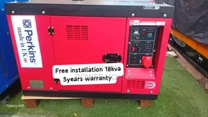 Trusted Power Solution– Perkins 18kva Diesel Generator Available Today