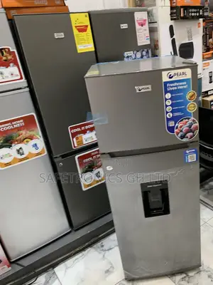 Trust New Pearl Pf-252twd-5e 204l Dispenser Fridge Doubledoor Topmount