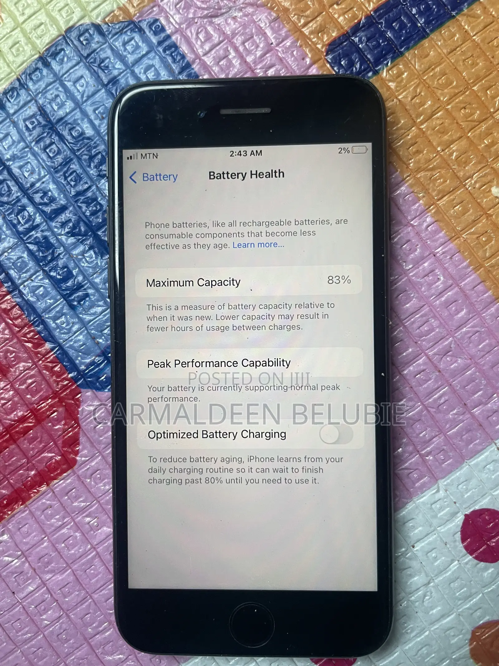 Apple iPhone 7 32 GB Black