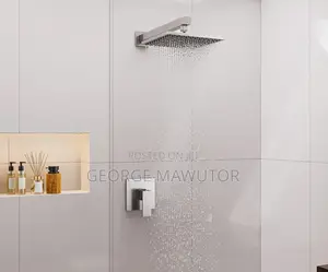 9" Wall Mount Rain Shower Head System Single Faucet (Valve Included)