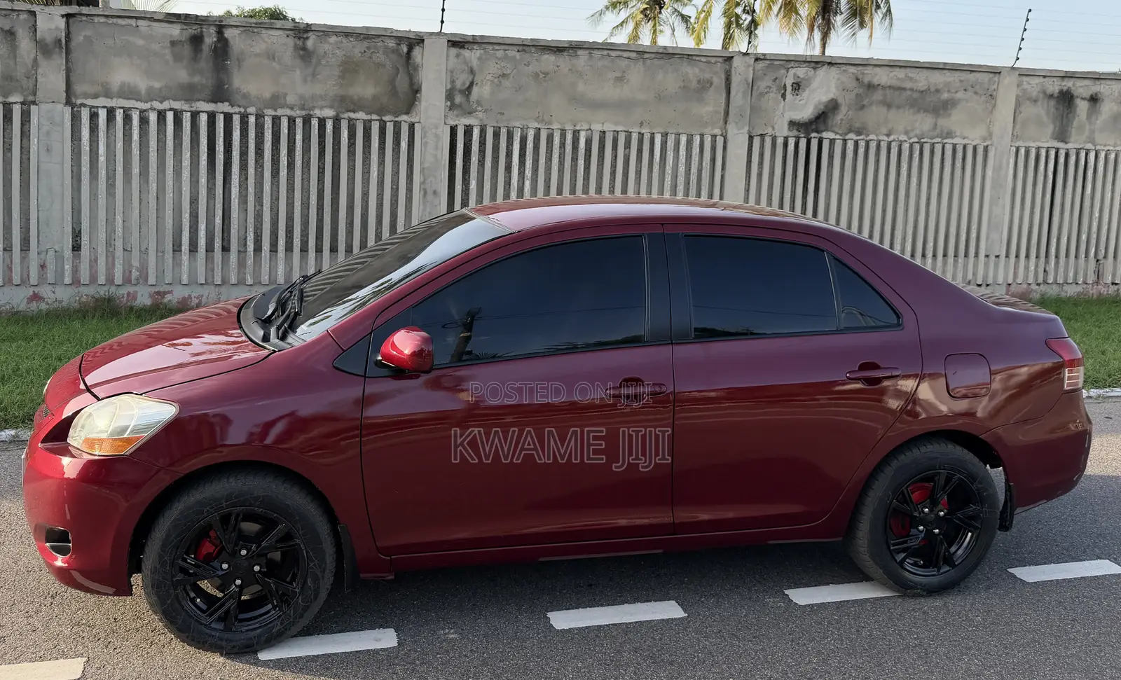 Toyota Yaris 1.3 VVT-i Automatic 2008 Red