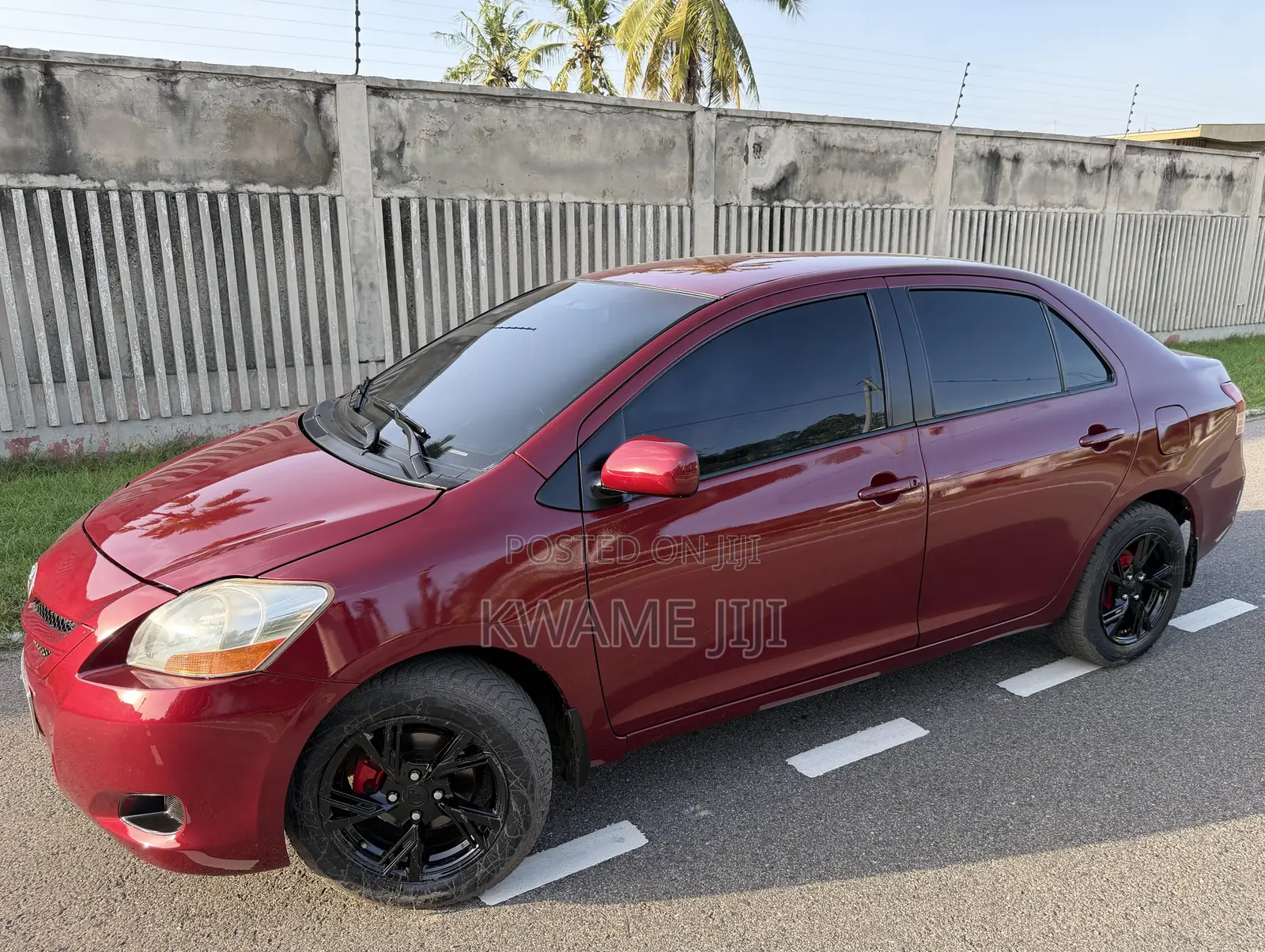 Toyota Yaris 1.3 VVT-i Automatic 2008 Red