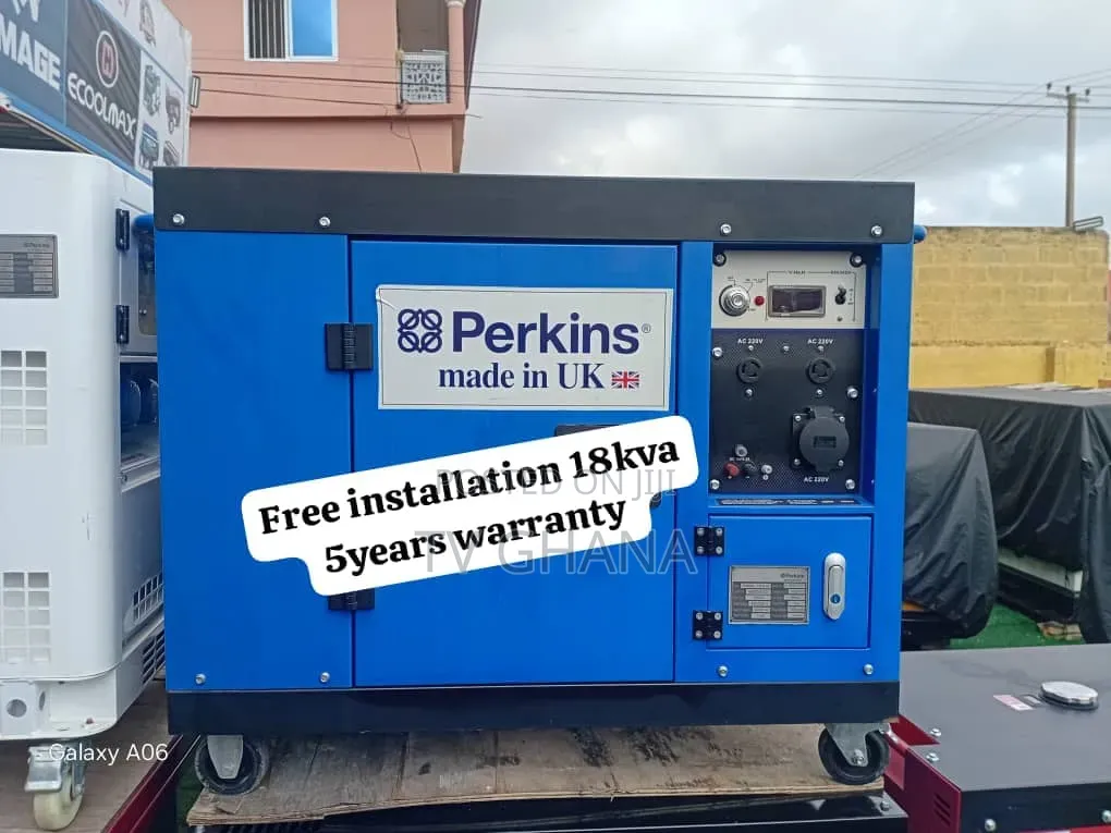 Perkins 18kva Gen Set. Fuel Saving Performance 18kva