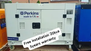 Keep Your Business Running – Perkins 20kva Diesel Generator Available