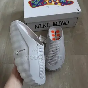 Nike Mind Mule Slide – Premium Comfort Clogs | Black, White Red