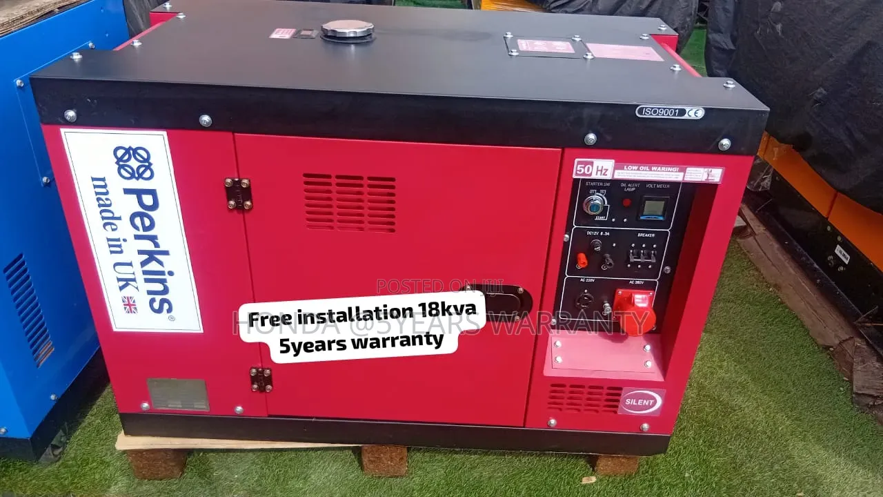 Free Installation Available – Perkins 18kva Diesel Generator 18kva