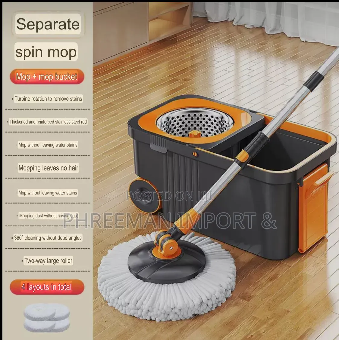 Quality and Strong Spin Mop