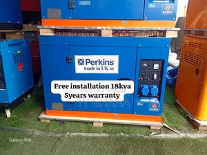 Perkins Generator 18kva. Reliable From Dawn to Dusk18kva