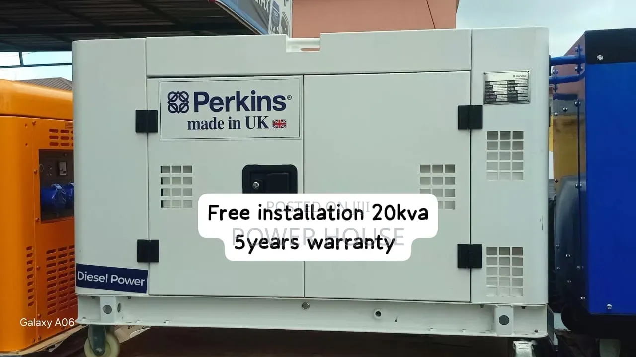 Heavy-Duty Perkins 20kva Diesel Generator–Built for Long-Lasting 20kva