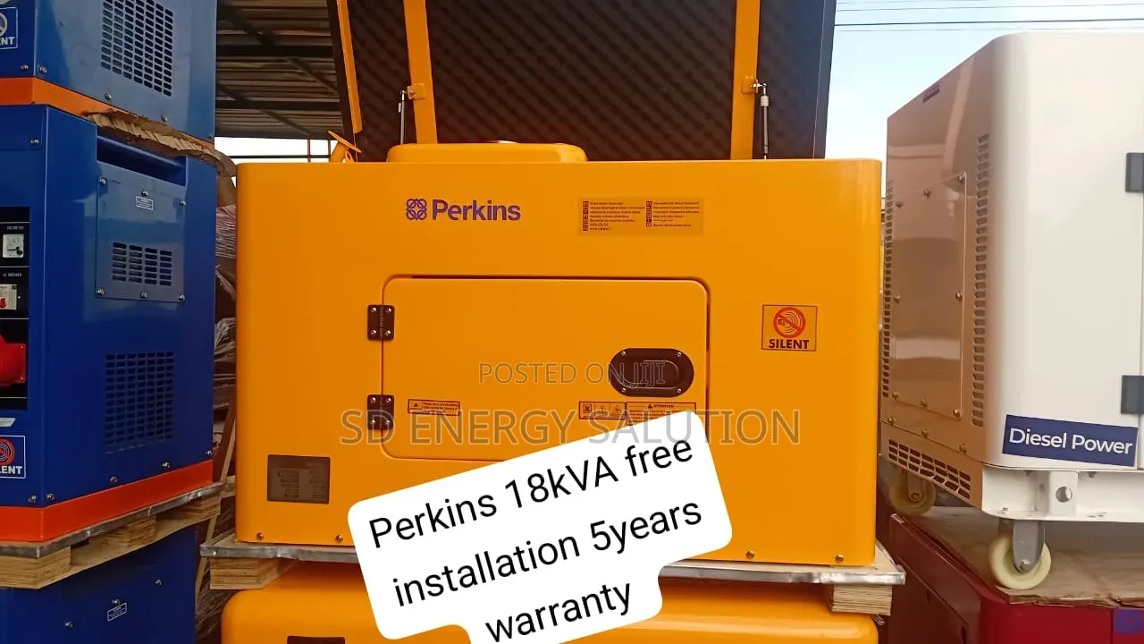 Perkins 18kva Silent Generator – Stable Reliable Performance