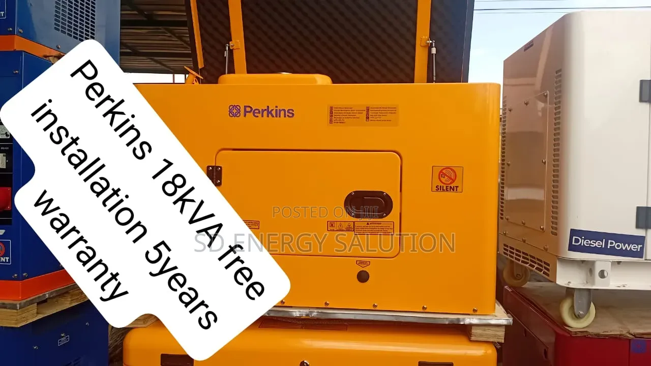 Brand New Perkins 18kva Diesel Generator – High Quality