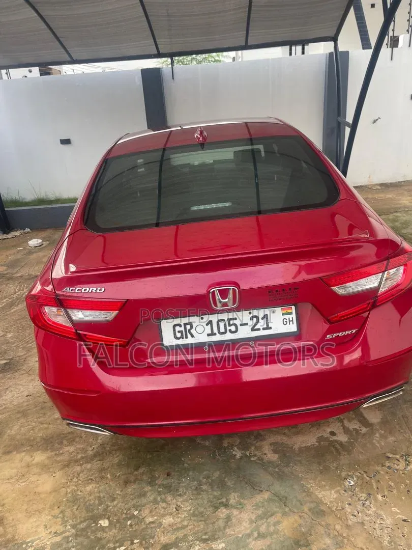 Honda Accord Sport 2018 Red