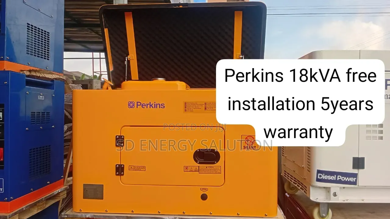 Premium Perkins 18kva Diesel Generator – Long-Lasting Performance