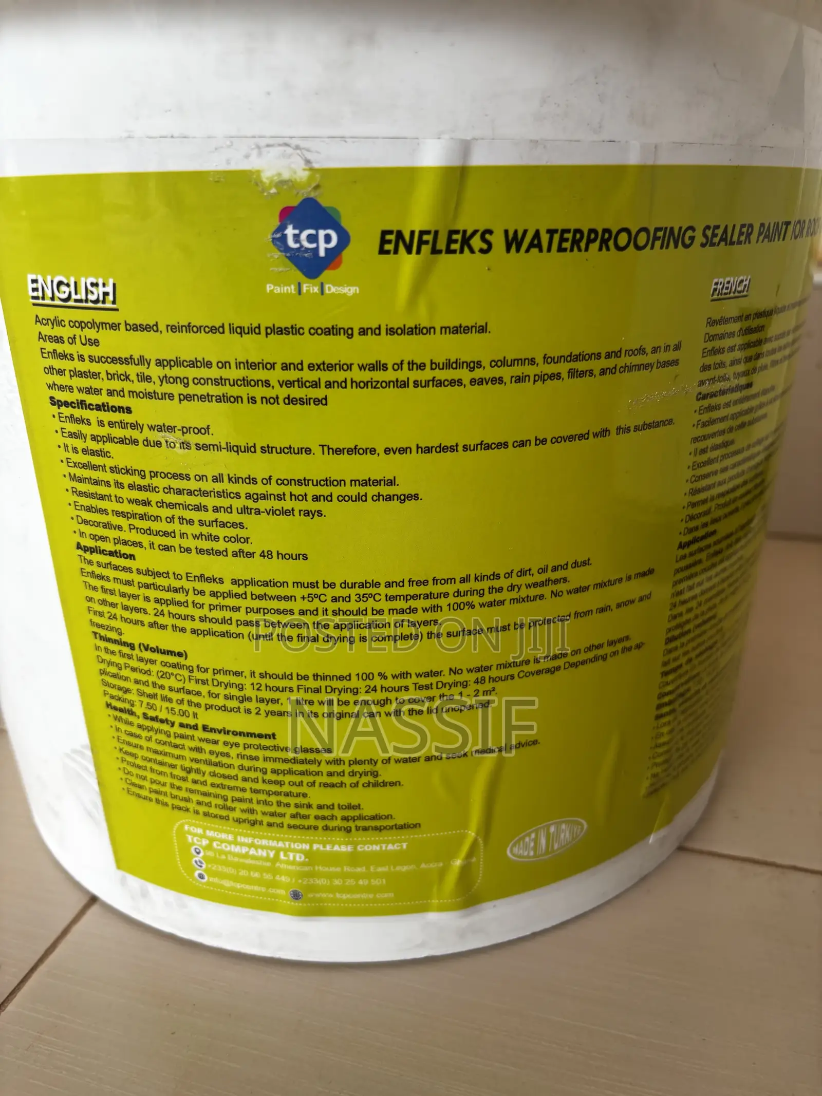Enfleks Waterproof Sealer Paint