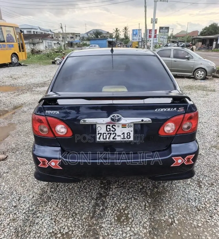 Toyota Corolla S 2007 Blue
