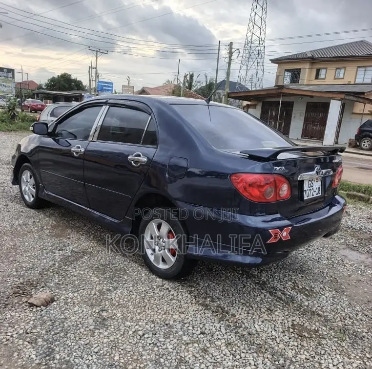 Toyota Corolla S 2007 Blue