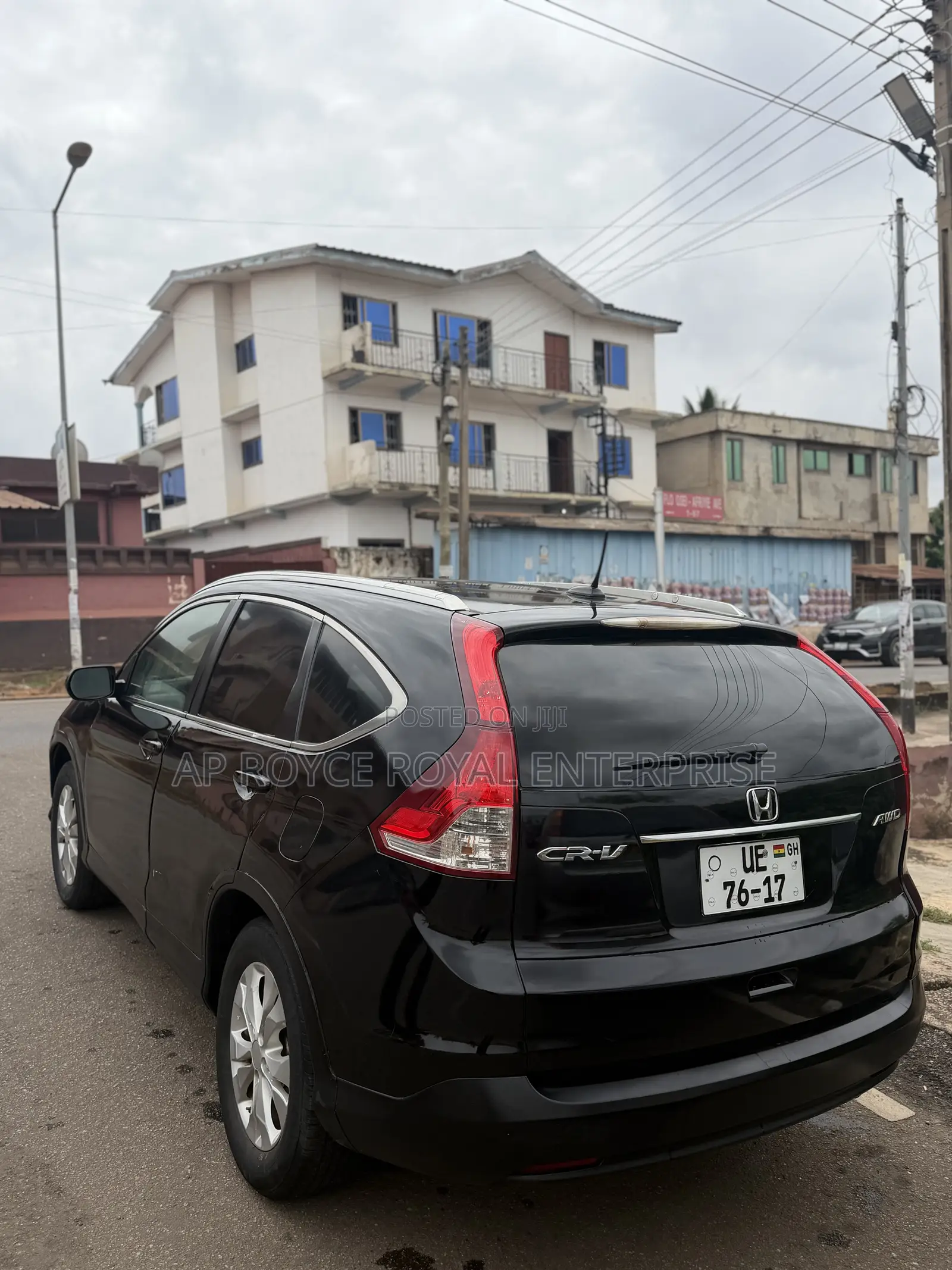 Honda CR-V EX-L 4dr SUV AWD w/Navigation (2.4L 4cyl 5A) 2014 Black
