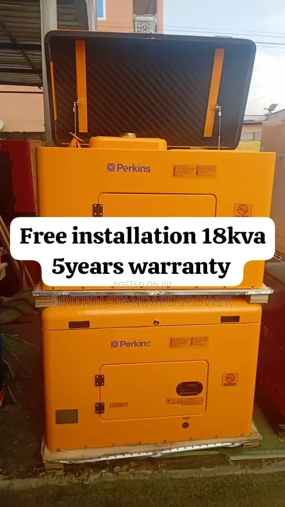 No More Blackouts Perkins 18kva Diesel Generator With Installation