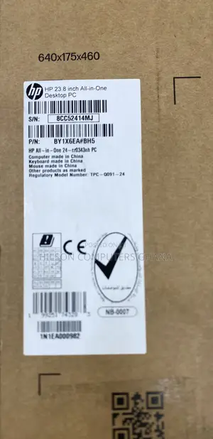 New Desktop Computer HP AiO 24 8GB Intel Core i5 SSD 512GB