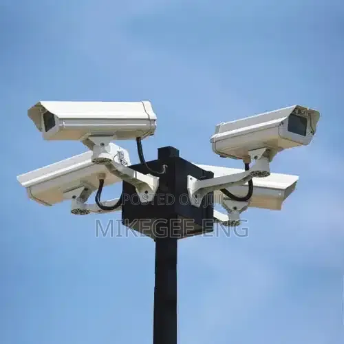 Installation Of Commercial Cctv Camera For Industry, Estate Community