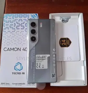 New Tecno Camon 40 Pro 5G 256 GB Gray