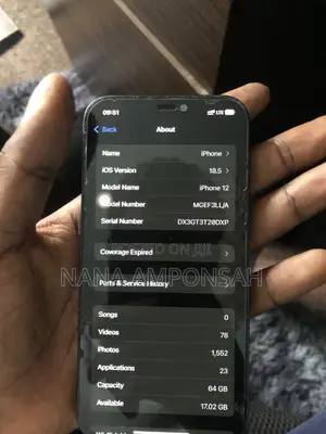 Apple iPhone 12 64 GB Black