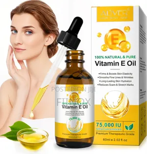 Vitamin E for Scars, Stretch Marks and Smooths Face Wrinkle