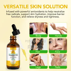 Vitamin E for Scars, Stretch Marks and Smooths Face Wrinkle