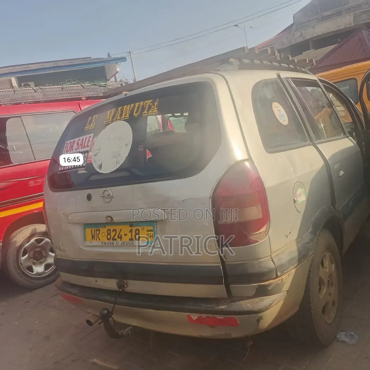 Opel Zafira 2005 Silver