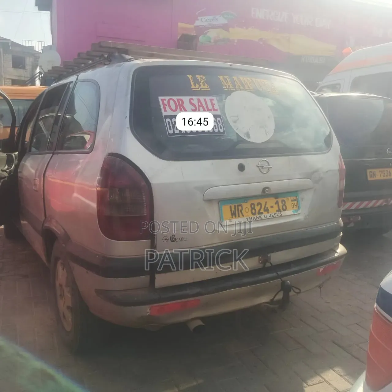Opel Zafira 2005 Silver