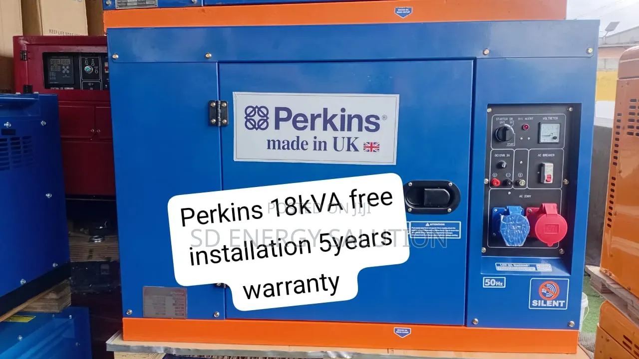 Perkins 18kva Soundproof Diesel Generator – Reliable Performance