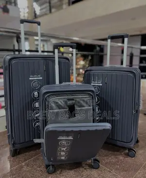 Premium Quality 3set Bubule Zip Expansion Front Zip Traveling Bag.